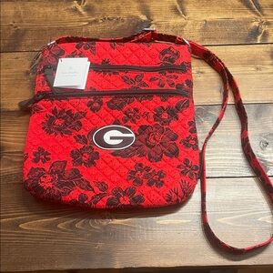 Vera Bradley Collegiate (UGA) Triple Zip Crossbody